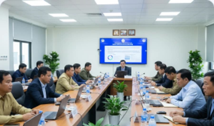 អ្នកចូលរួមក្នុងវគ្គបណ្តុះបណ្តាលចំណេះដឹងឌីជីថល